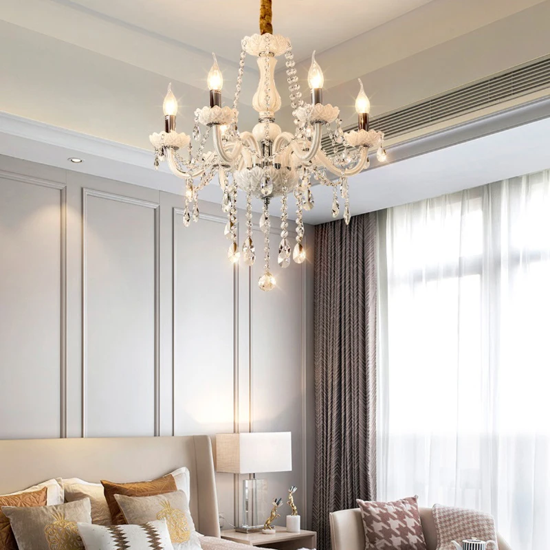 Modern Suspend Chandelier Kitchen Living Room Decor Interior House Lighting Long Chandeliers for Bed |