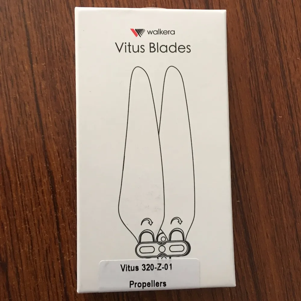 2 пары/Лот оригинальный комплект пропеллеров для Walkera VITUS 320 запасные части