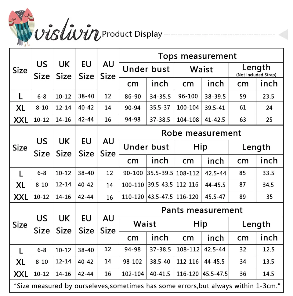 Vislivin Лето Ночное Для женщин сексуальное женское белье кружева слинг шорты халат