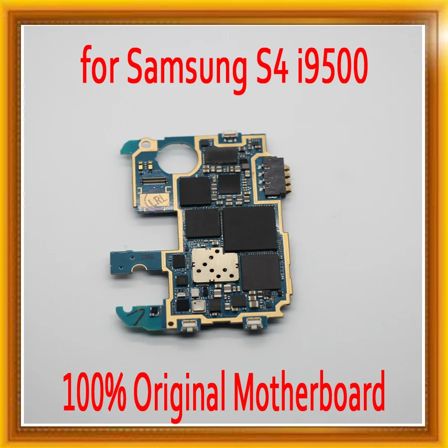 Европейская версия для Samsung Galaxy S4 i9500 материнская плата с полным чипом 16 ГБ