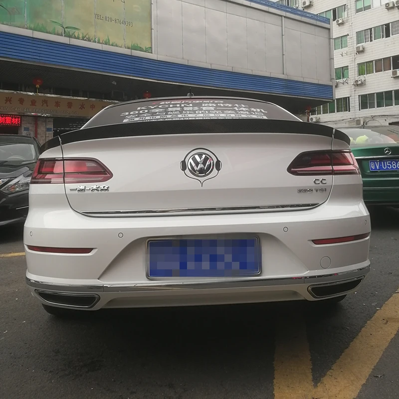 Спойлер для VW Passat CC высокое качество ABS материал заднее крыло автомобиля Праймер