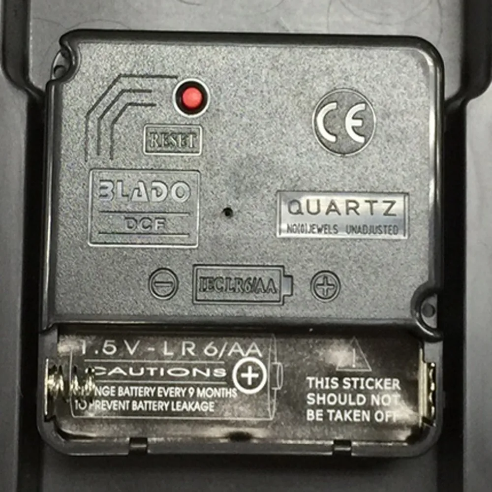 Автоматический приемник сигнала DCF Радиоуправление кварцевые настенные часы с