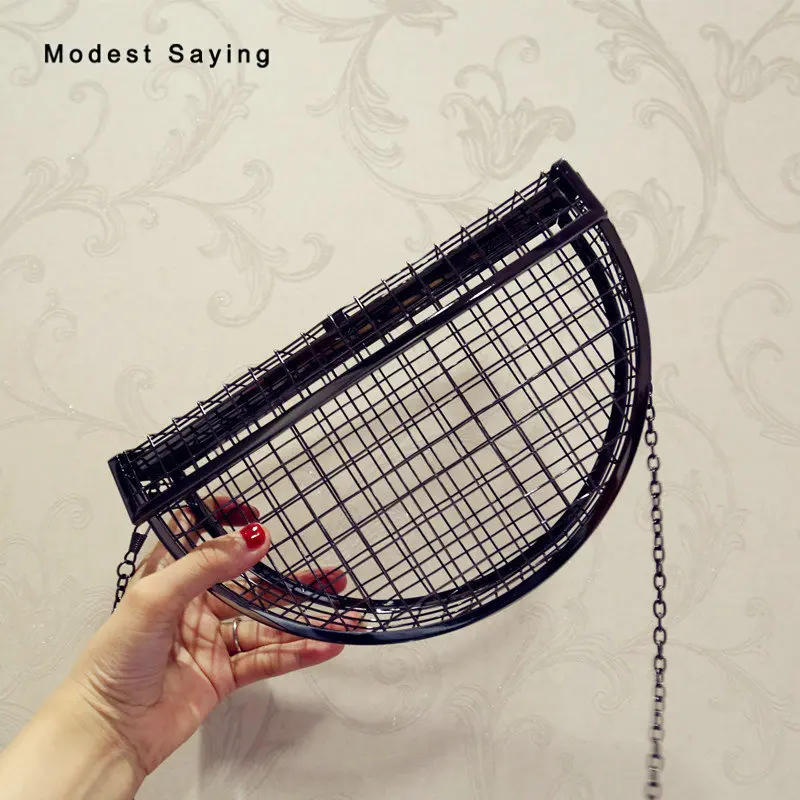

Simple Semi Circle Round Wedding Party Handbags 2018 Fashion Prom Evening Purse Shoulder Bag Wedding Accessories Crossbody Bags