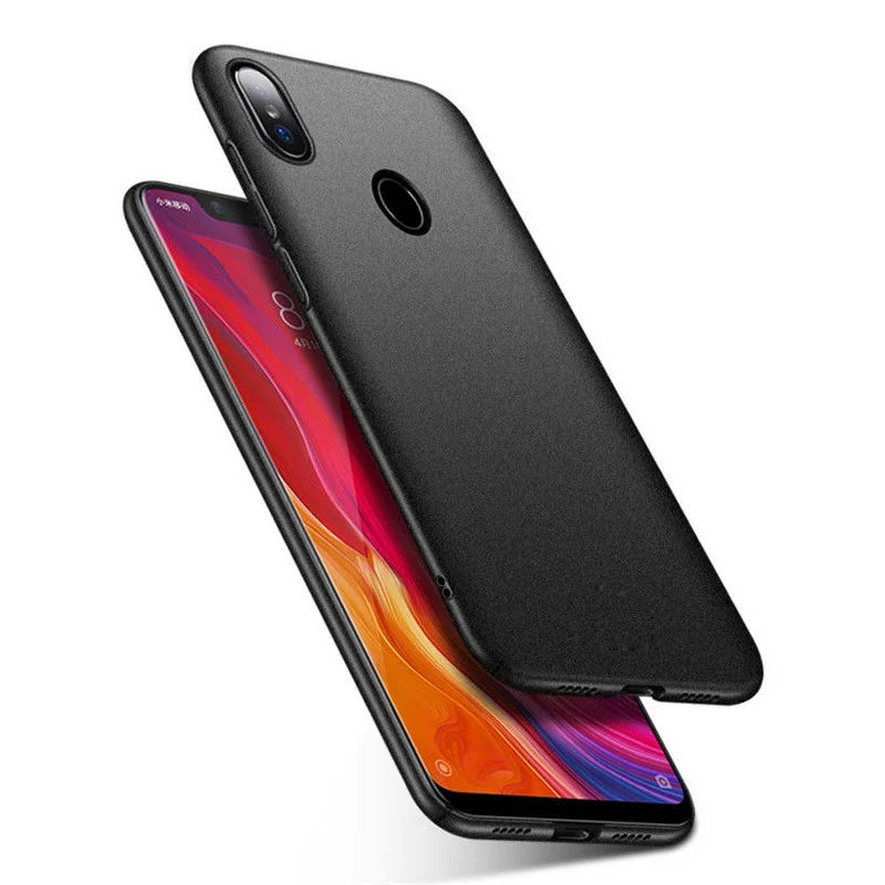 Роскошный тонкий чехол для телефона Xiaomi Redmi Note5 Pro 6 6A чехол s Жесткий PC пластик песчаник матовая задняя крышка для Redmi S2 Y2 6A 6 Pro