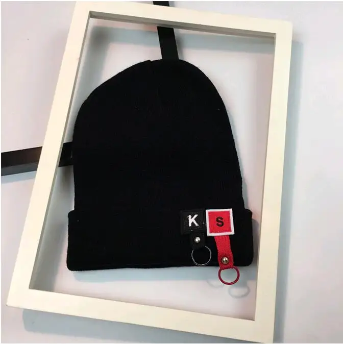 2017 Корейская шерстяная шапка с мультяшным рисунком зимняя теплая Модная для