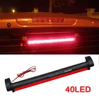 Красный светодиодный фонарь для автомобиля, противотуманный стоп-сигнал, задний стоп-сигнал, предупреждающие лампы для автомобиля, 40 В постоянного тока