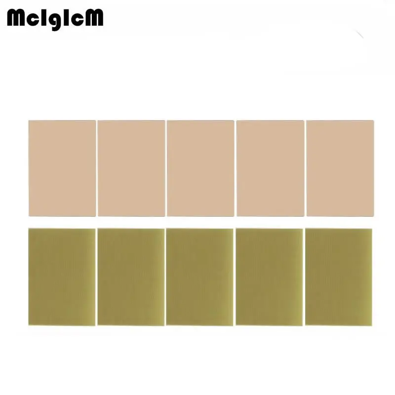 MCIGICM 5 шт. PCB FR4 7*10 односторонняя медная плакированная пластина DIY PCB комплект ламинированная печатная плата 7x10 см
