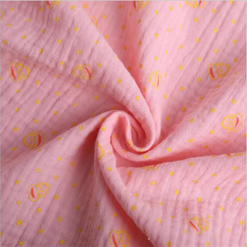 Двухслойная газовая ткань из 100% хлопка с принтом обезьяны мультфильма - купить по