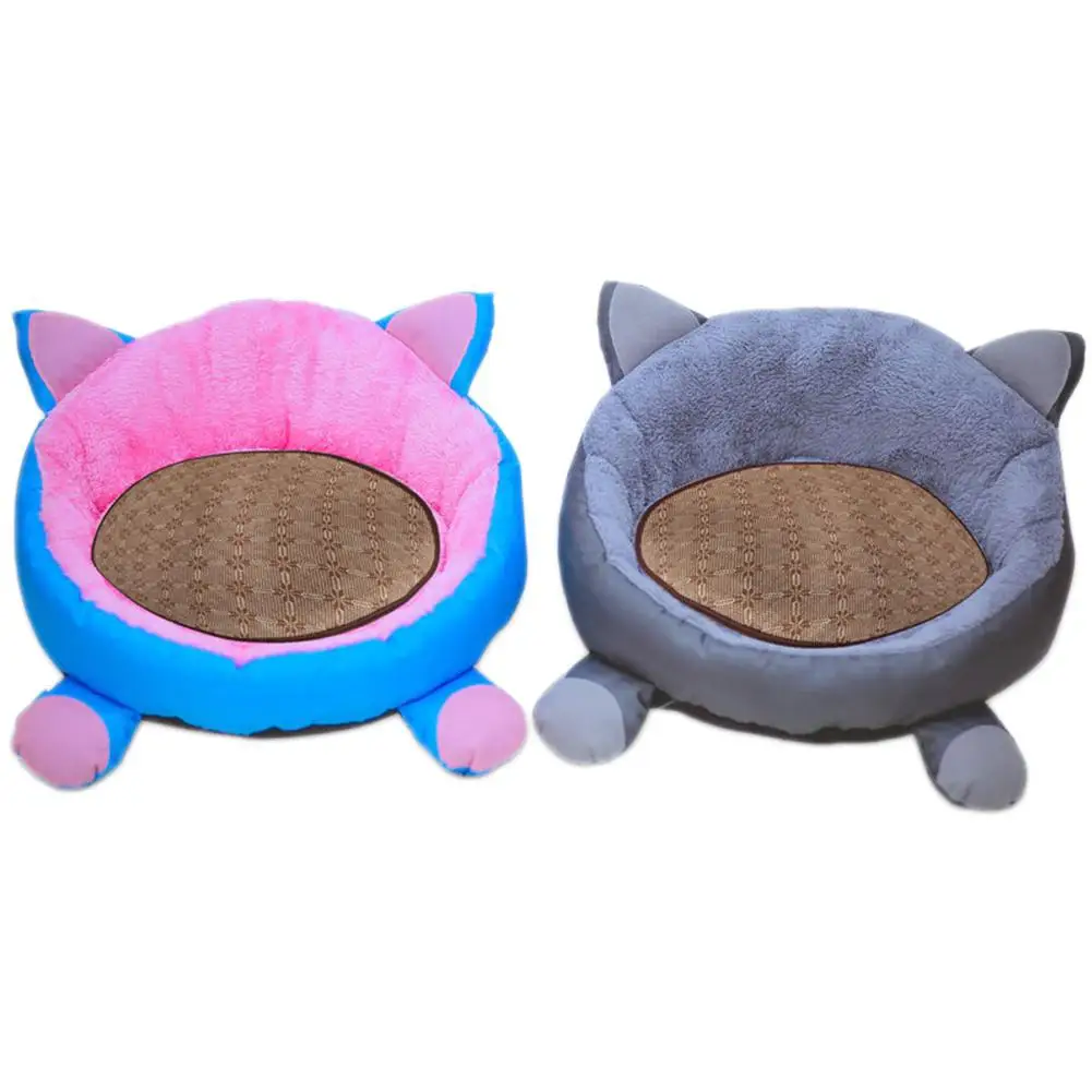 AsyPets милый коврик для домашних животных двойного назначения съемные моющиеся кровати для домашних животных мягкий теплый питомник для мелких домашних животных поставки-30