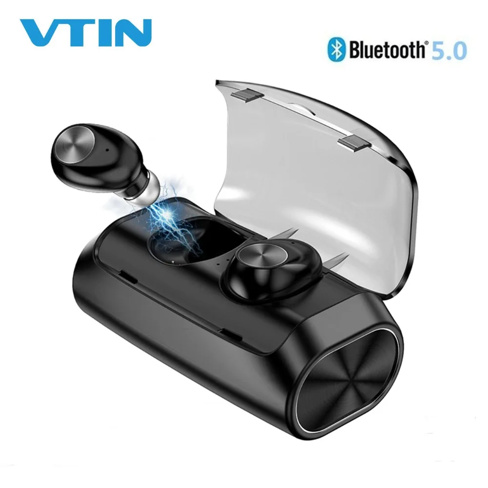 VTIN Mini TWS Беспроводные Bluetooth 5 0 наушники 3D стерео CVC8.0 гарнитура с шумоподавлением