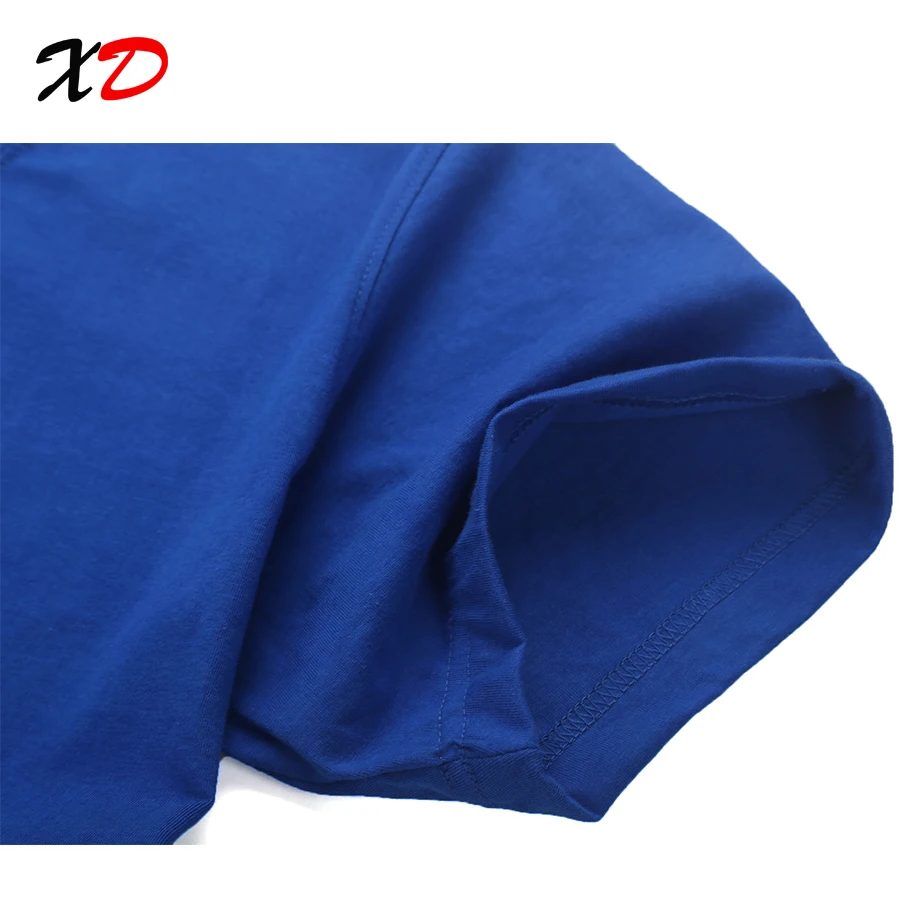 Летняя мужская футболка с круглым вырезом и коротким рукавом на заказ