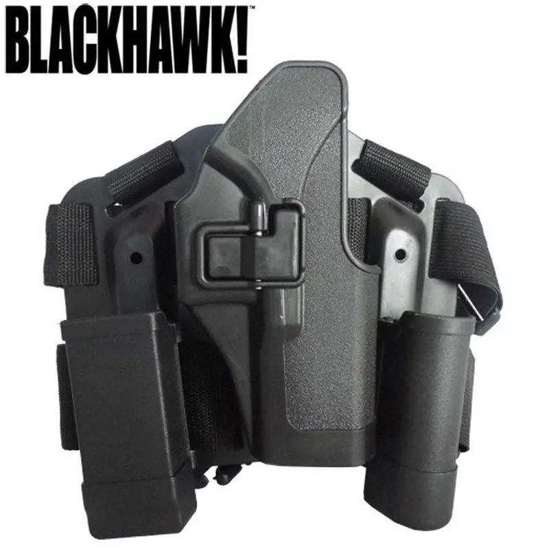 Тактическая кобура Glock с прямыми штанинами 17 19 23 32 RH на платформе Мягкий ремень