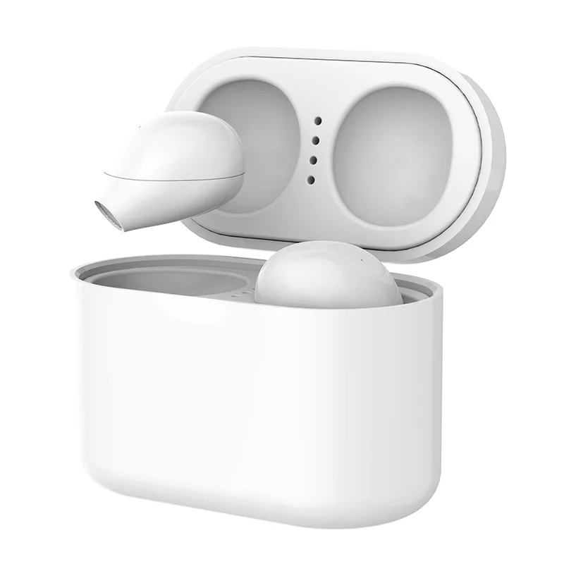 white-binaural Bean TWS mini bluetooth/беспроводные наушники/наушники 3D стерео гарнитуры IPX5 Водонепроницаемый наушник милые наушники с микрофоном - Цвет: white-binaural