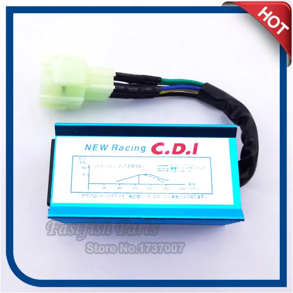 Коробка зажигания Racing AC CDI 6 контактов для GY6 50cc 125cc 150cc мопеда двигателя скутера