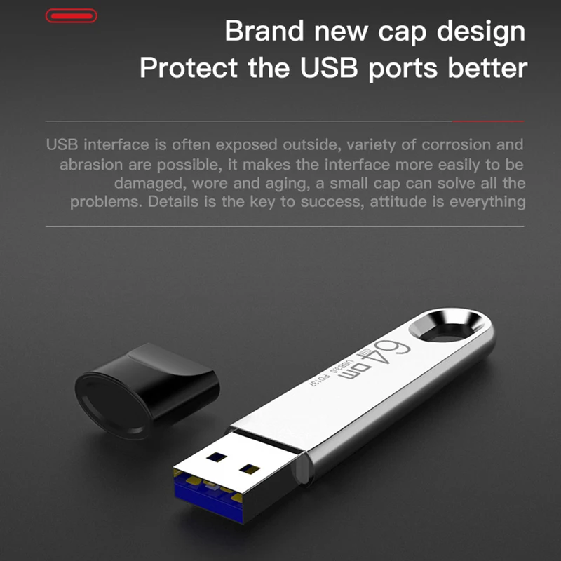 USB флеш накопитель DM PD137USB 128 ГБ металлическая Флешка 3 0 карта памяти 64 с реальной