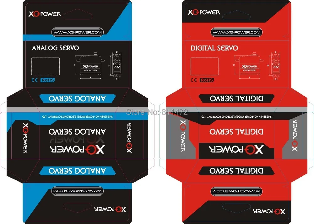 High voltage Digital servos XQ-S4220D | Электронные компоненты и принадлежности