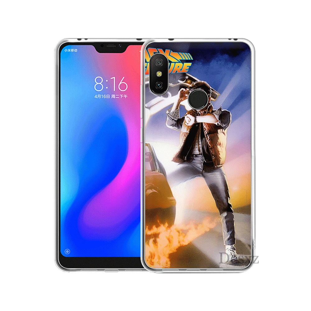Чехол для телефона Xiaomi Redmi Note 3 4 4X 5 6 5A Prime Pro Back To Future boy hard pc | Мобильные телефоны и