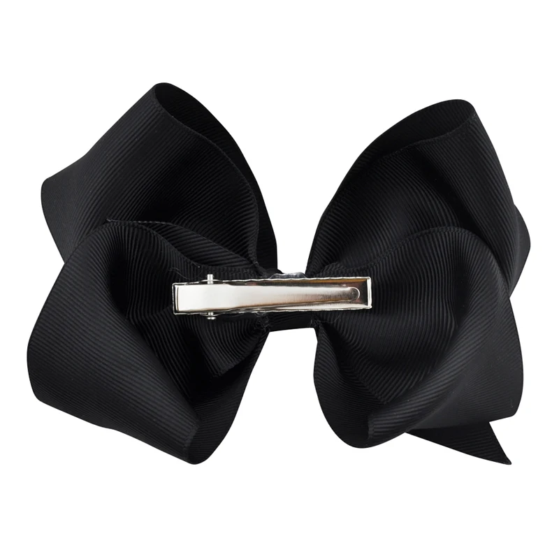 1 шт. заколки для волос с большим бантом из ленты девочек аксессуары детей 4 7