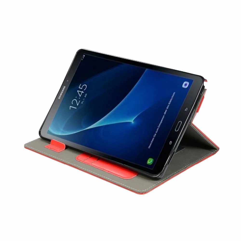 Кожаный чехол из искусственной кожи для Samsung Galaxy Tab A 6 A6 10 1 P580 P585 S-Pen version (NOT TAB T580)