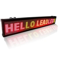 2 pack p7 62 40 6inch rgy 3 colors led signs with scrolling programmable message display for indoor use led display board