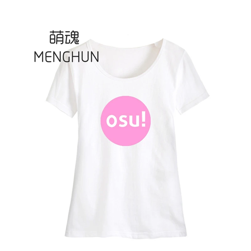 Прекрасный новый дизайн музыкальной ритм игры Osu! Футболки Osu подарок для фанатов