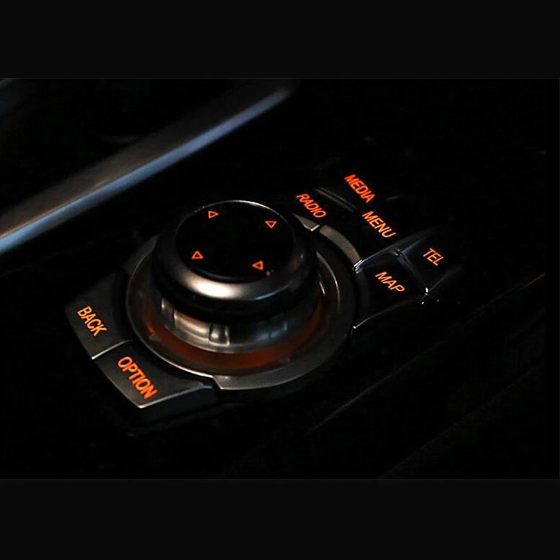 Автомобильная наклейка iDrive Multi-Media 7-Button Обложка для BMW 2 3 4 5 6 X5 X6 i3 Z4 Series | Автомобили