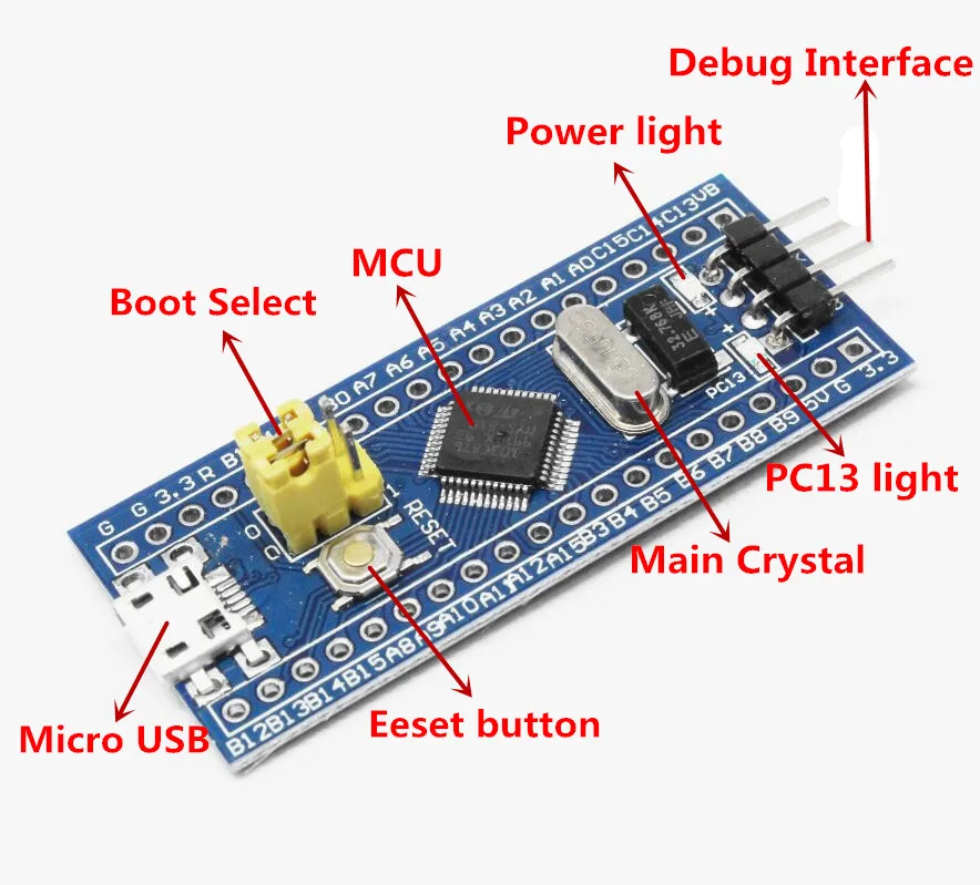 STM32F103C8T6 ARM STM32 Минимальный модуль развития системы для arduino