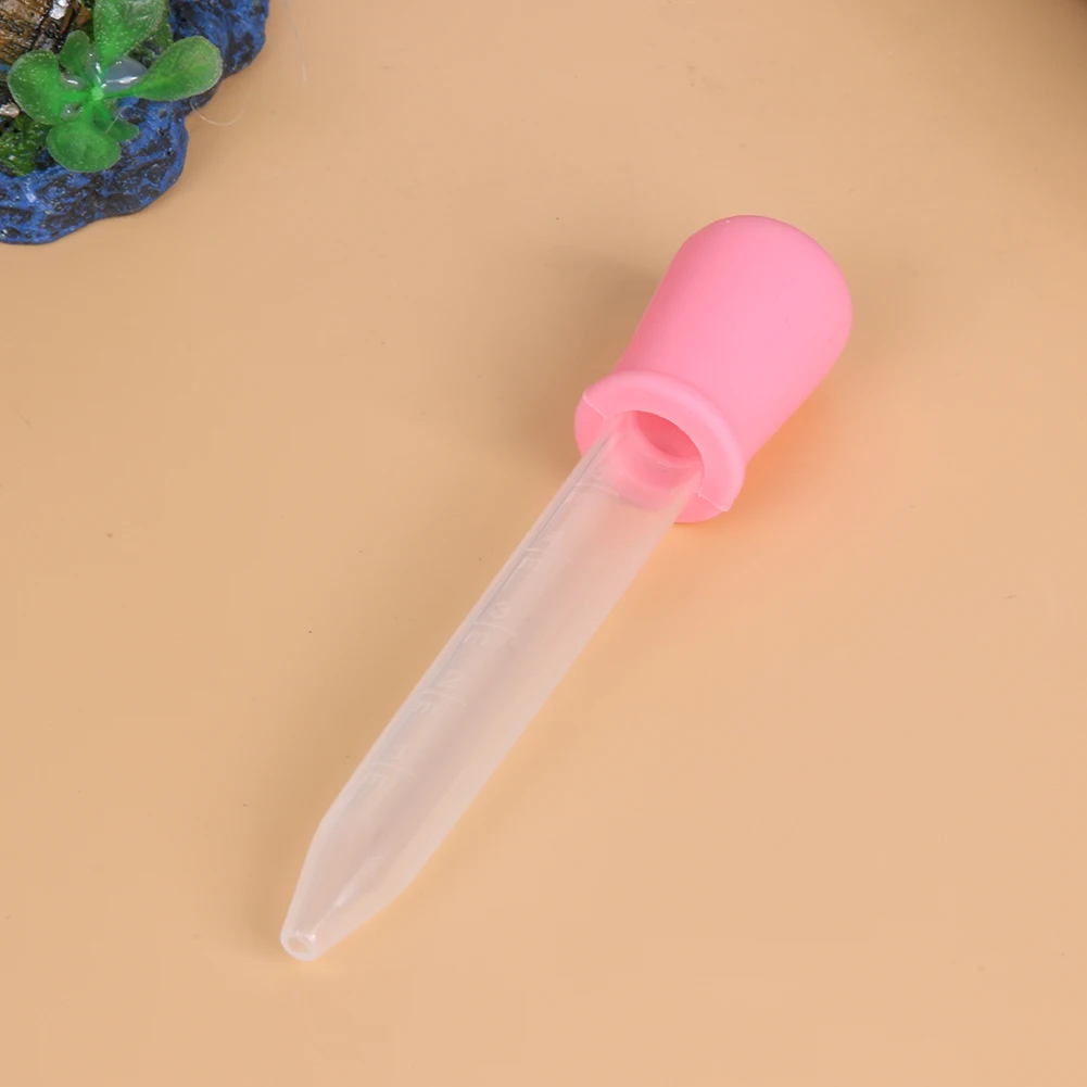 2 шт. 5 мл для хранения детских силиконовых Пластик подачи жидкости медицины