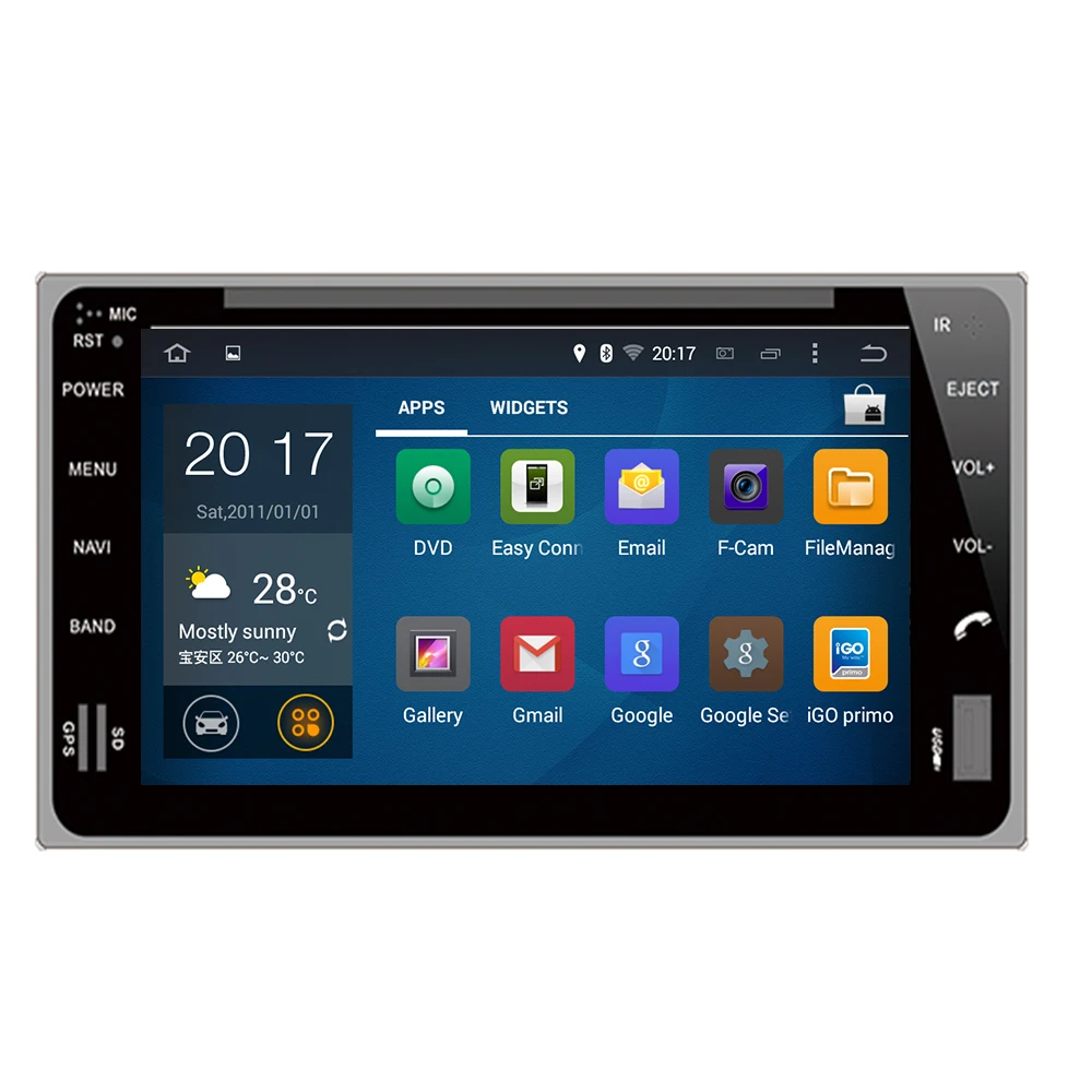Android 10 8 core 7 дюймов 2 din автомобильный dvd мультимедийный для TOYOTA COROLLA Camry Φ PRADO RAV4