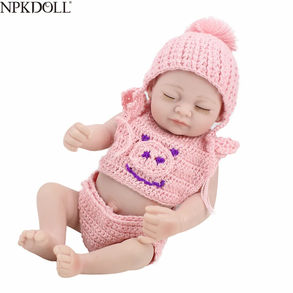 NPKDOLL 10 ''силиконовые куклы для новорожденных мягкие девочек детские игрушки