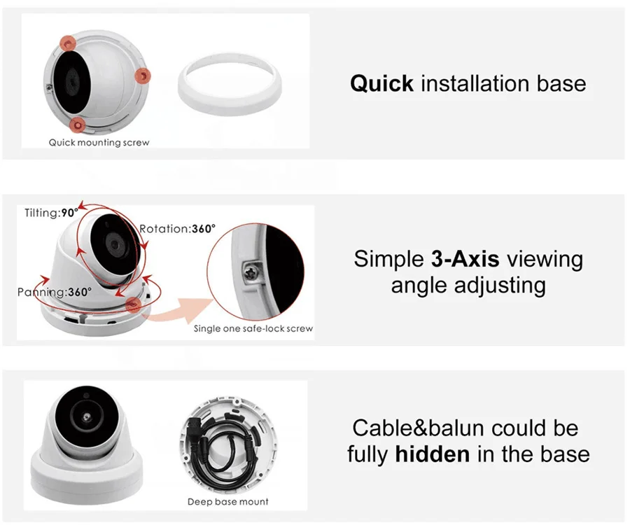 Совместимы Hikvision 8MP видеонаблюдения ip-камеры с питанием по POE револьверная наружная сетевая камера безопасности с 30M IR Onvif