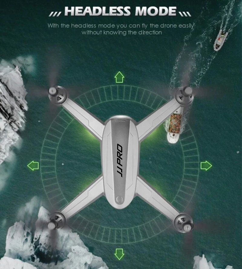 X5 новейший GPS/Wifi следуй за мной Дрон с 1080P 5G Wi Fi камера Функция орбиты 90 градусов