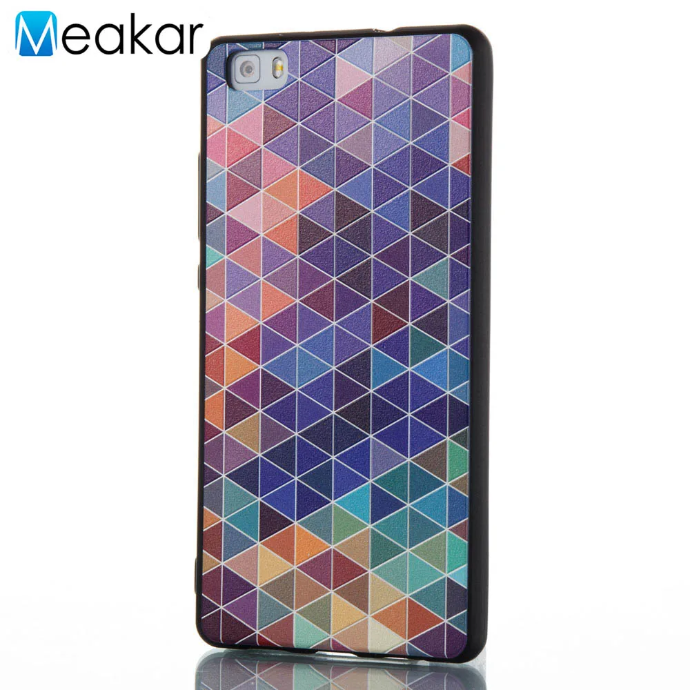 Coque Cover 5.0For Huawei P8 Lite Case For P9 G9 Plus Premium Honor 8 Smart Dual 2016 Phone Back |