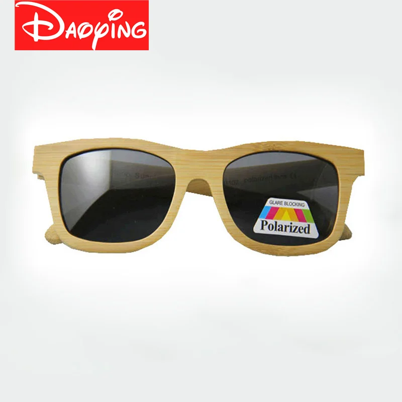 DAOYING новые модные бамбуковые очки мужские и женские солнцезащитные деревянные