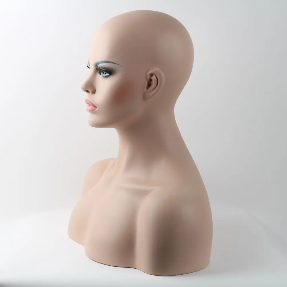 Реалистичная искусственная кукла голова бюст для париков | Дом и сад