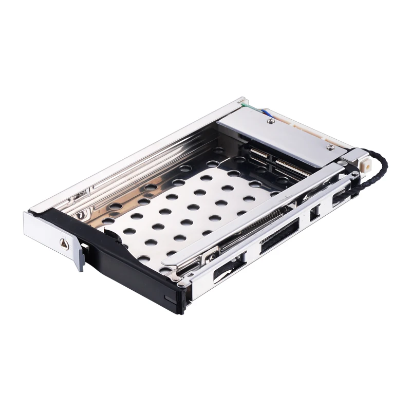 Uneatop 2.5in Lock Design SATA Hard Drive Case Hot-swap SSD HDD Mobile Rack for storage device