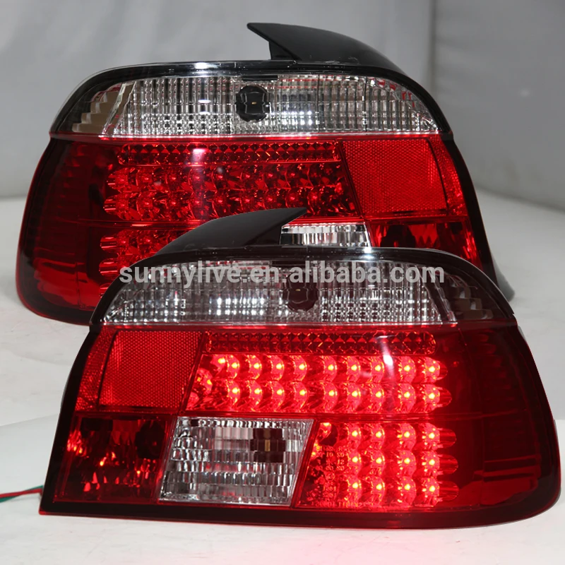 E39 5 серия 520 525 528 530 535 540 для BMW светодиодный ная задняя фара 1998 2001 года красный