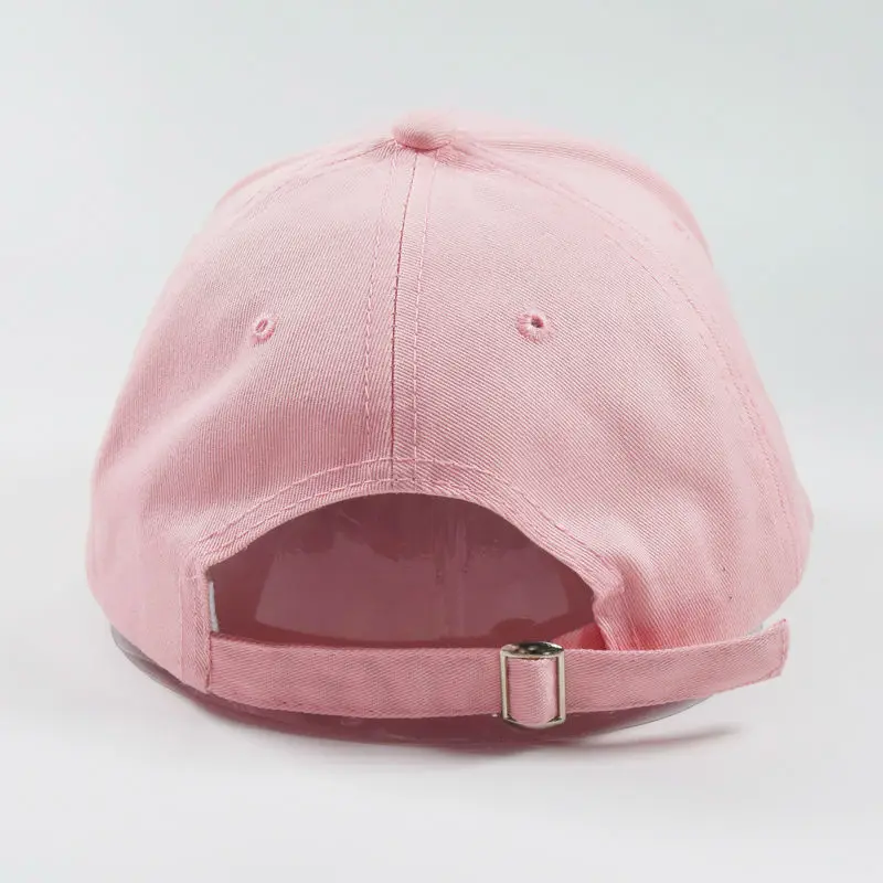 Розовая бейсболка с надписью вышитые хлопковые спортивные кепки Snapback можно