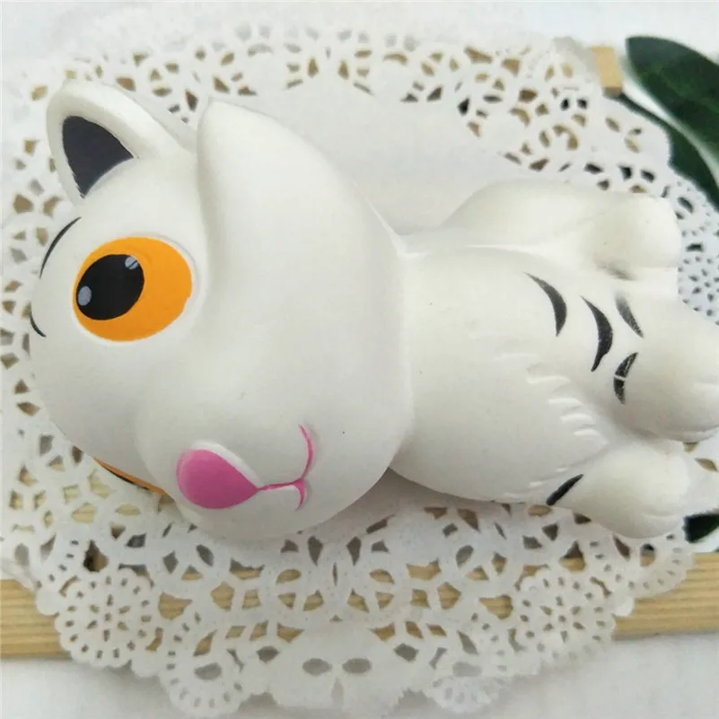 

Squishies Adorable Tiger Slow Rising Cream Squeeze Scented Stress Relief Toys Antistress Visqueux Squishi Toys For Children A1