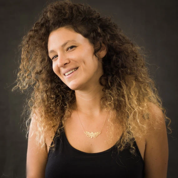 NianDi модное ожерелье с бабочкой животными &quotМотылек&quot Золотое геометрическое и