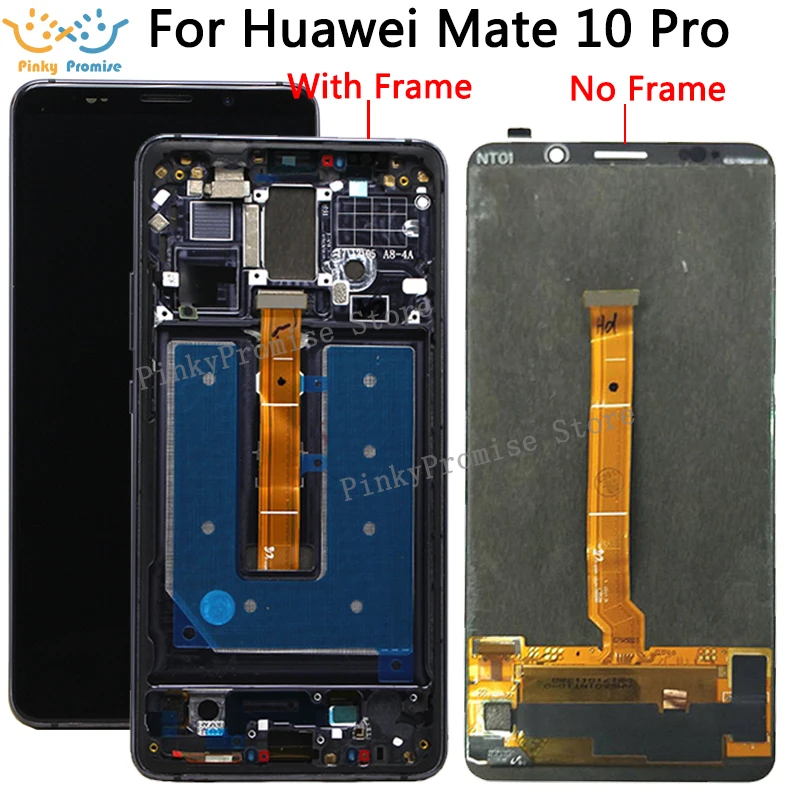 OLED 6 0 &quotРемонт для huawei mate 10 pro ЖК-экран дигитайзер дисплей сенсорный экран в сборе