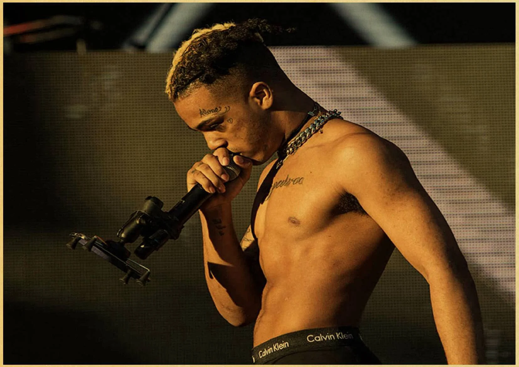 xxxtentacion Triple X SAD Vintage Paper Poster Wall Painting Home Decoration 42X30 CM 30X21 CM - Цвет: E074