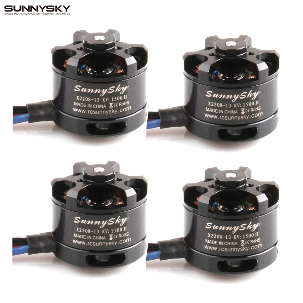 4 компл./лот SunnySky X2208 1260KV 1100KV 1500KV 2600KV бесщеточный двигатель высокое качество для RC