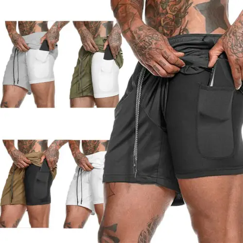 Mens Breathable Shorts 2019 New Fashion Gym Sports Running Sleep Casual Short Pants Quick Drying | Мужская одежда