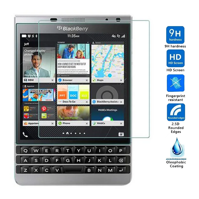

Закаленная Защитная стеклянная пленка для экрана для Blackberry Q30 ii Защитная пленка для Blackberry Q30 пленка из закаленного стекла