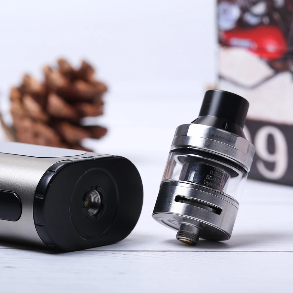 Оригинальный набор Eleaf Invoke 220 Вт с 2 мл атомайзером ELLO T 510 нитевидный бак без