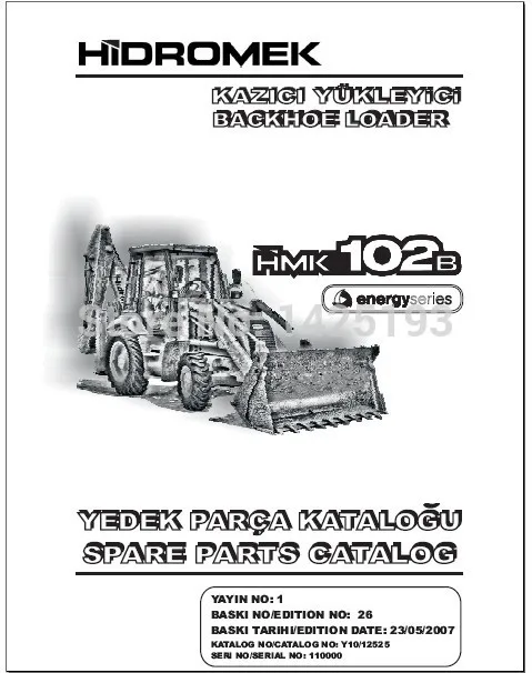 

Каталоги запасных частей Hidromek, руководство по обслуживанию Hidromek, схемы подключения, руководства по эксплуатации и техническому обслуживанию