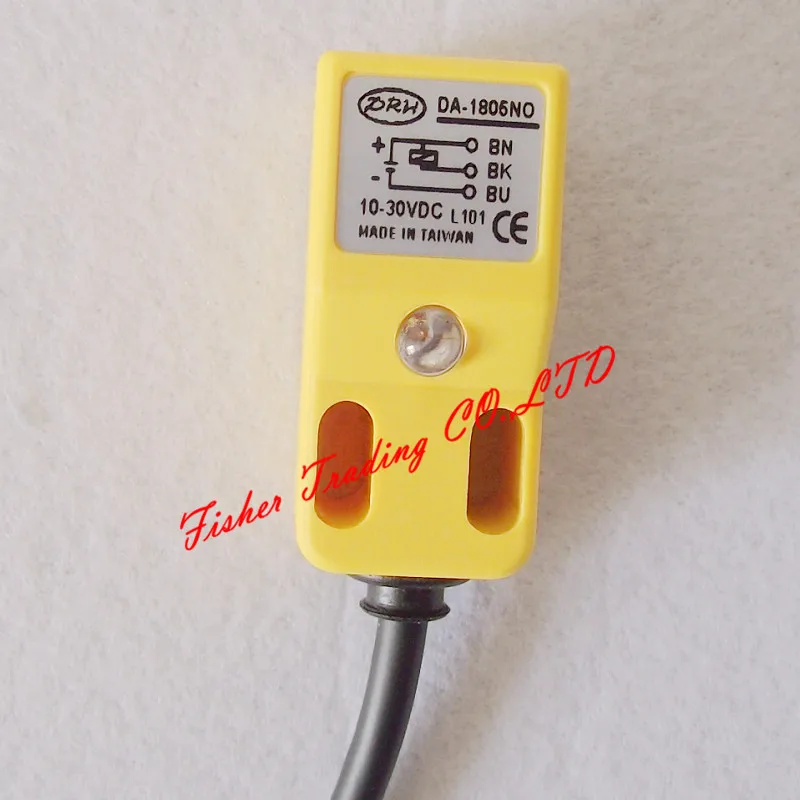 DRH DA 1805NO 18 мм Прямоугольный датчик приближения с PBT усиленный Acidproof