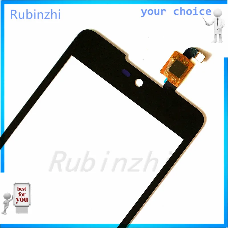 RUBINZHI мобильный телефон сенсорная панель для Micromax Canvas Selfie 2 Q340 сенсорный экран