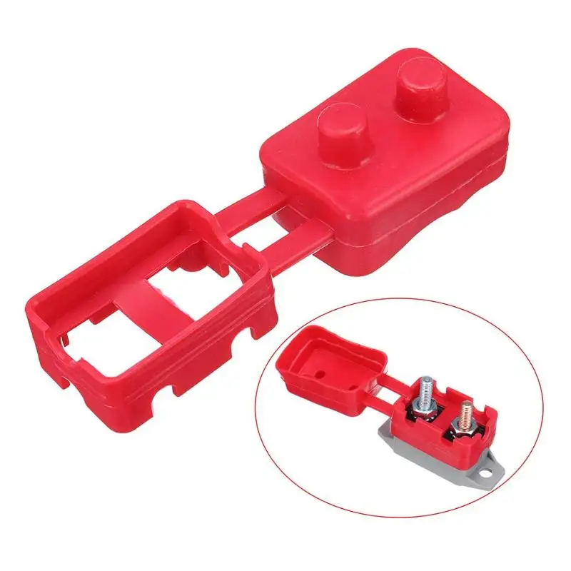 VODOOL DC 12V/24V 10/15/20/25/30/40/50A автомобильный автомат защити цепи с красной крышкой